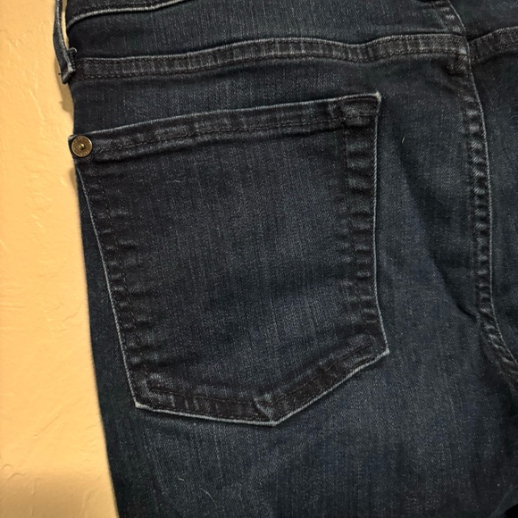 Women's Seven For All mankind Jeans The slim Cigarette Wash Dark Size 29 - Picture 5 of 8